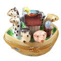 Noah's Ark Limoges Box for Collectors, a hand-painted Limoges porcelain gift