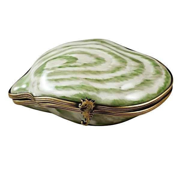 Oyster Pearl Inside Limoges Box Gift, a hand-painted Limoges porcelain gift