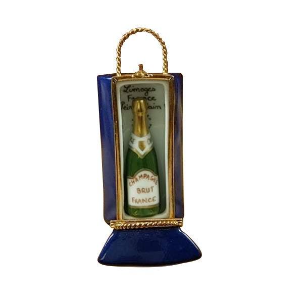 Paris Night Giftbag Champagne Limoges Box, view 2