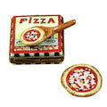 Pizza w Pizza Limoges Box for Food Lovers, a hand-painted Limoges porcelain gift