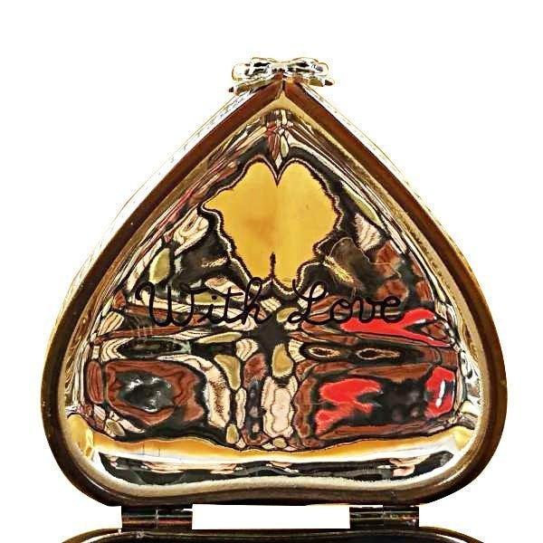 Red Heart Porcelain Chocolates Limoges Box, view 3