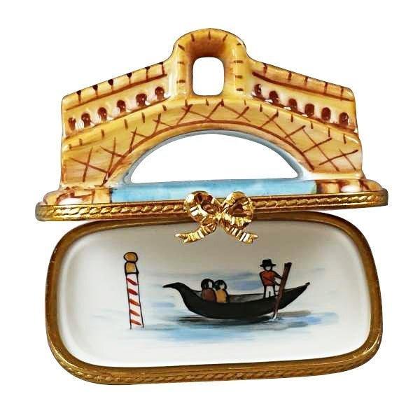 Rialto Bridge Venice Limoges Box for Collectors Gift, view 2