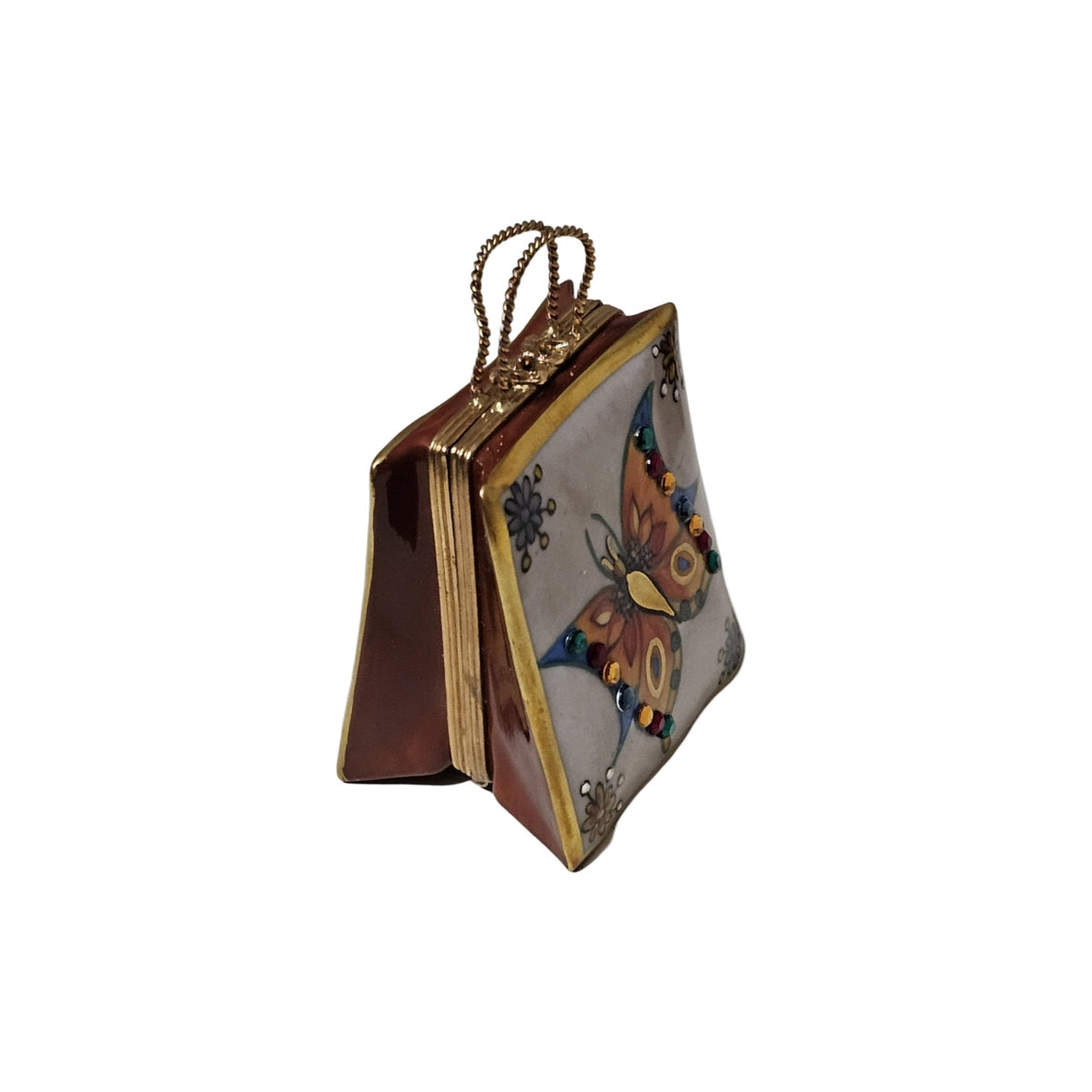 Butterfly Shopping Bag Limoges Box, view 4