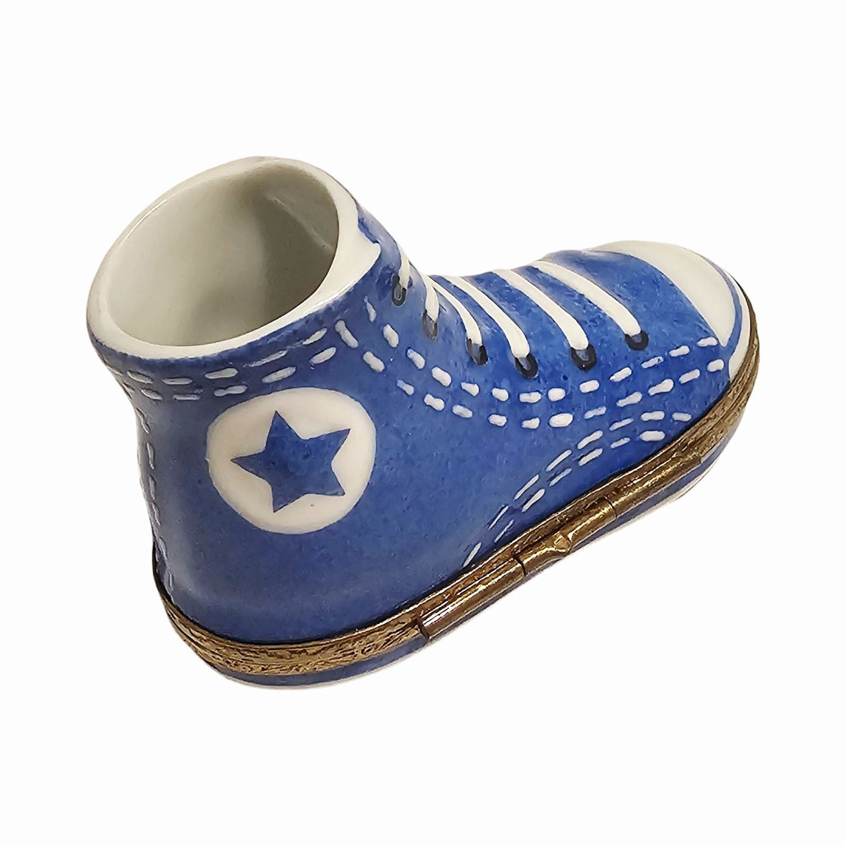 Converse Tennis Figurine of Shoe Porcelain Art Object, view 2