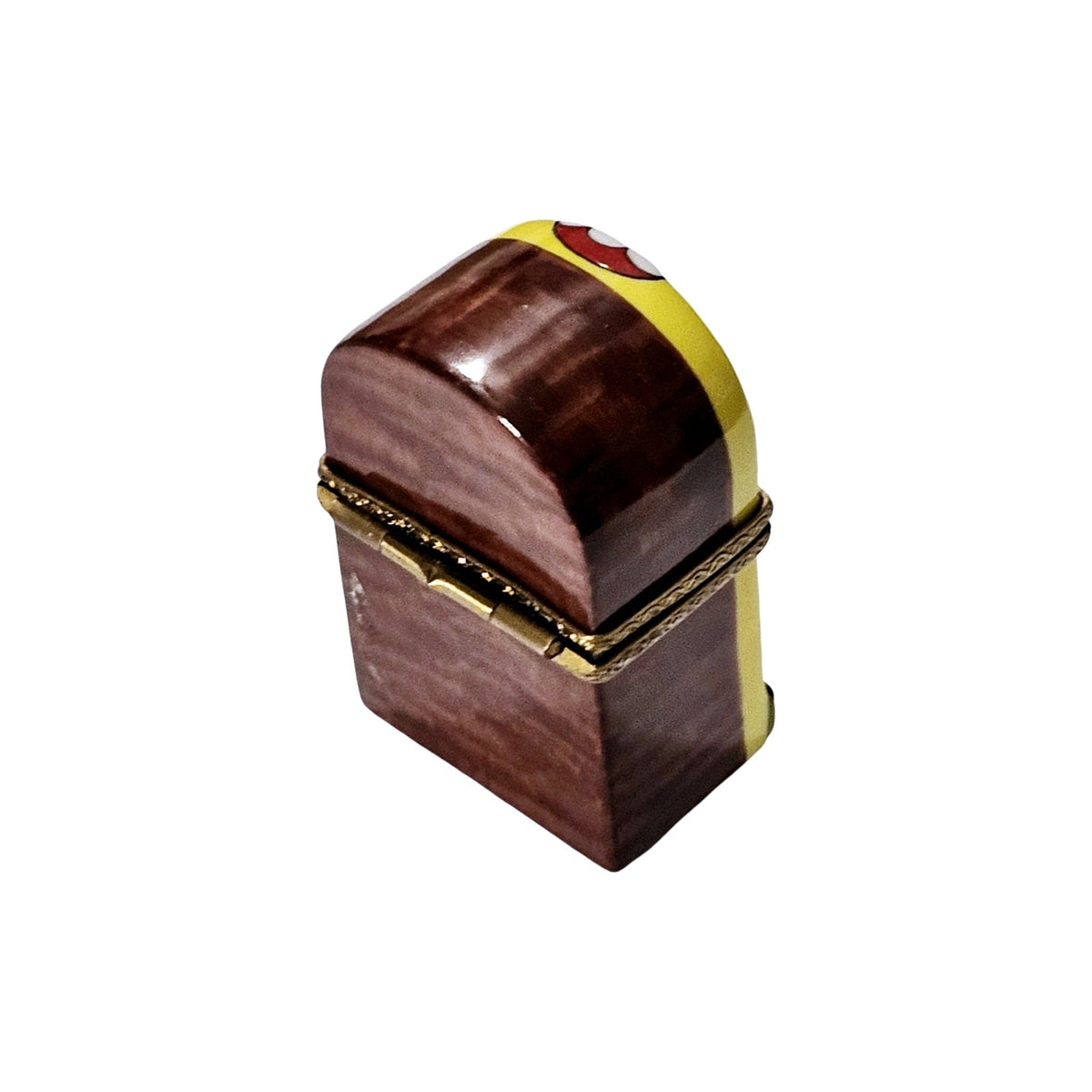 Vintage Brown Jukebox Limoges Box for Music Lovers, view 4