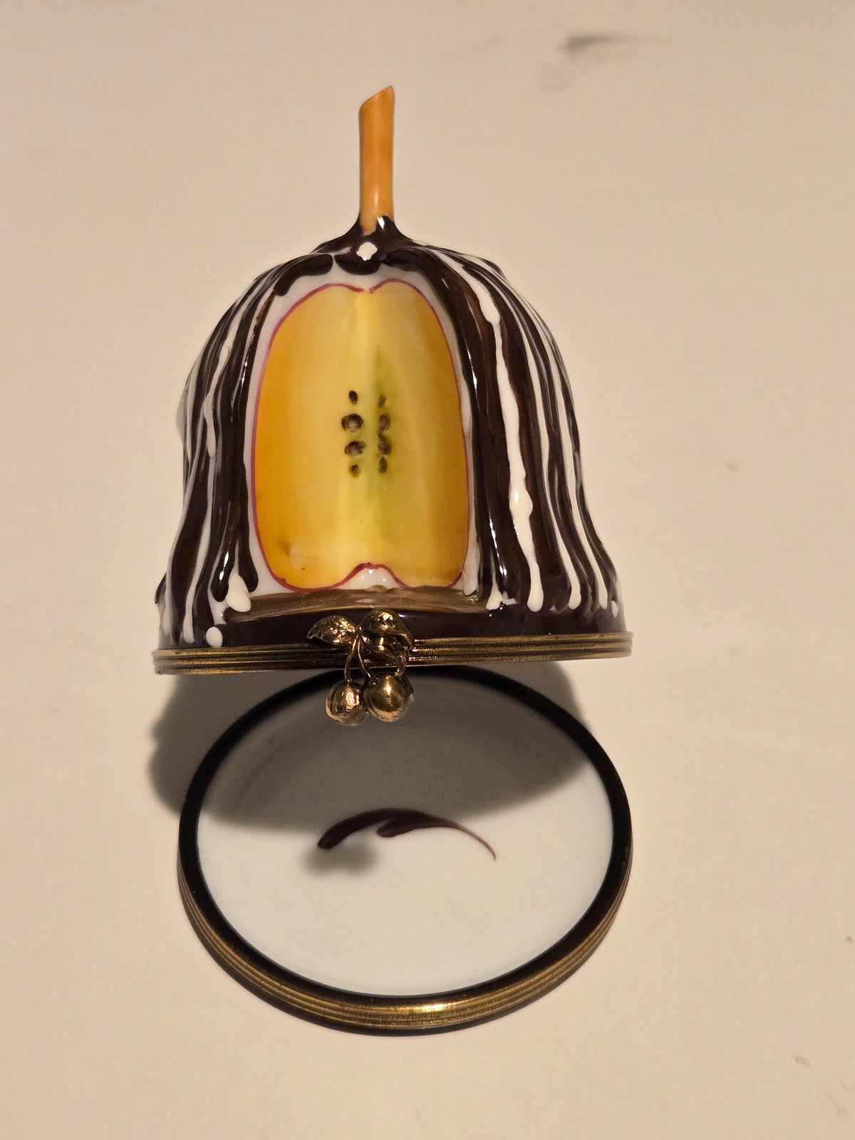Large Candy Apple Porcelain Art Object, view 2