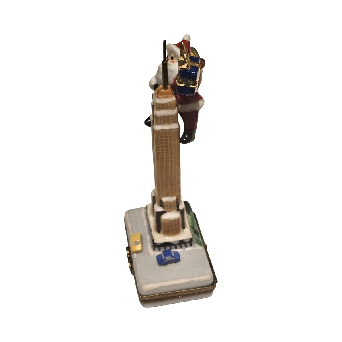 Santa on Empire State Building Rochard Limoges Box, view 7