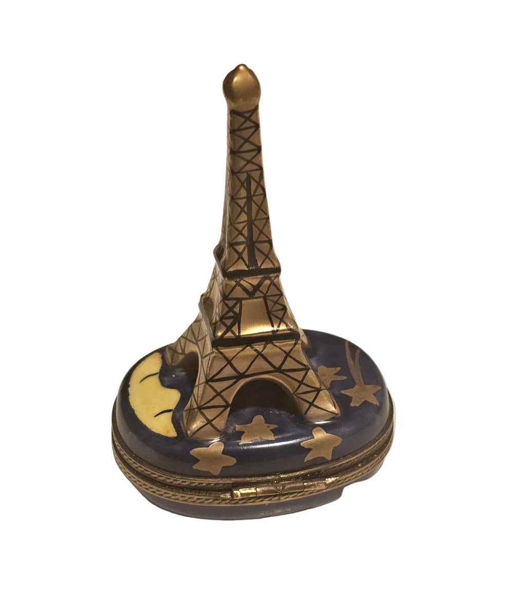 Eiffel Tower Sun Moon Rochard Limoges Box, view 4