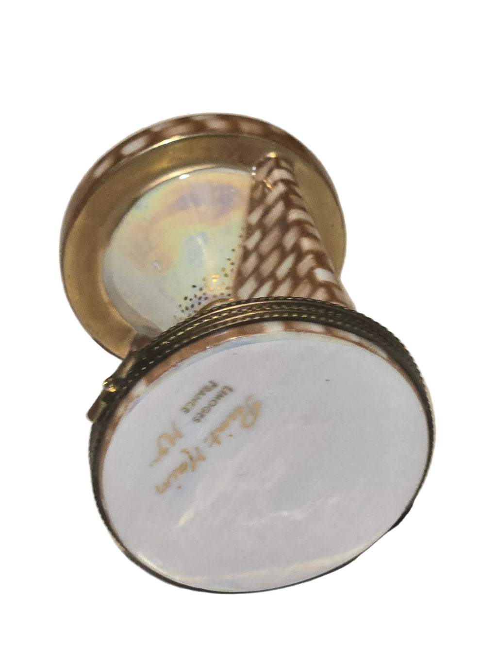 Egyptian Hour Glass Limoges Box, view 4