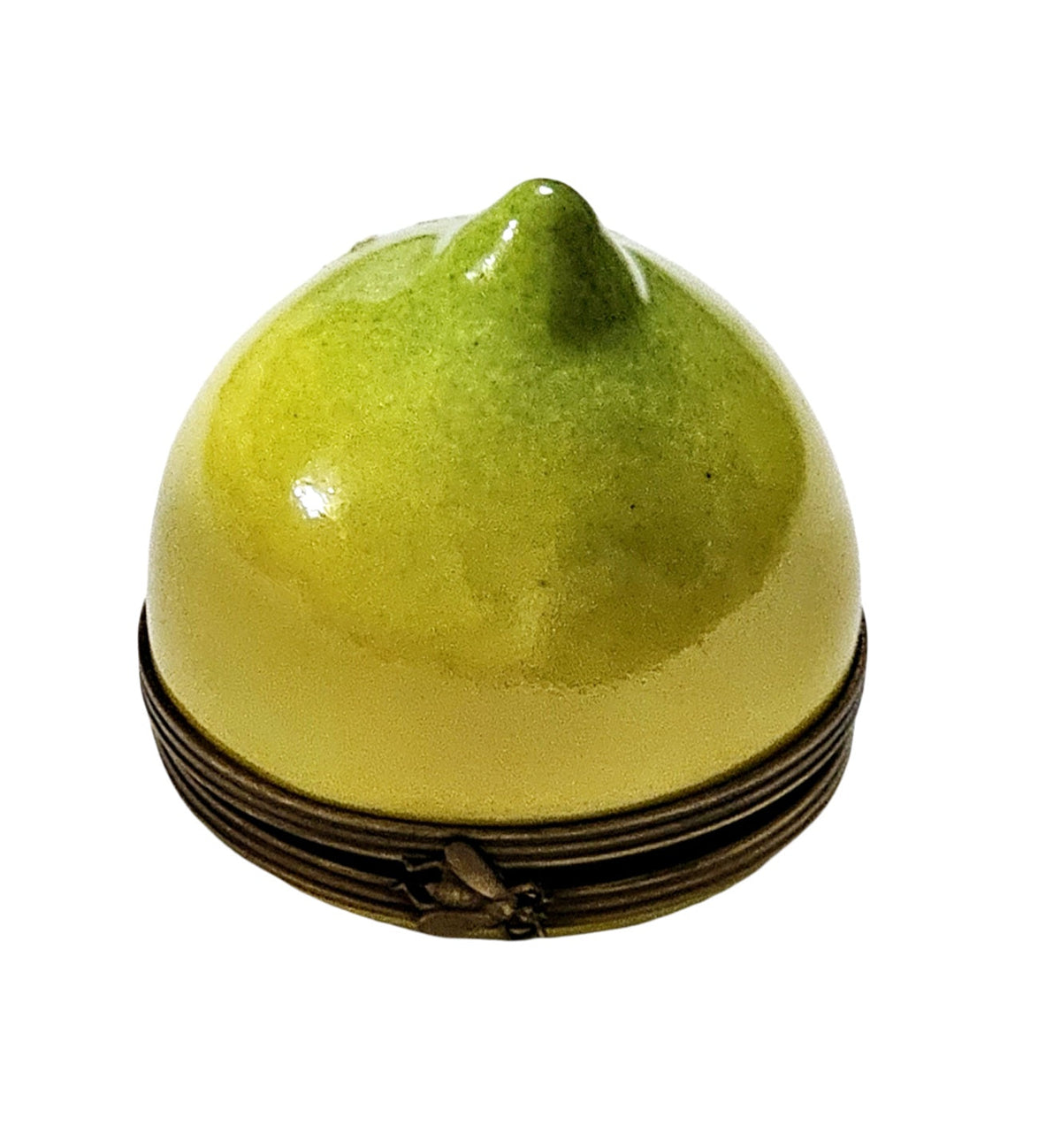 Half Lemon w Lady Bug Limoges Box, view 3