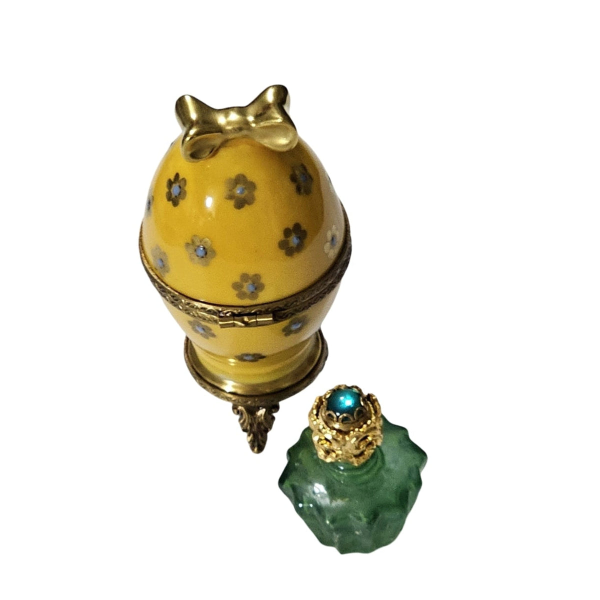 Yellow Egg with Green Perfume Box, view 3