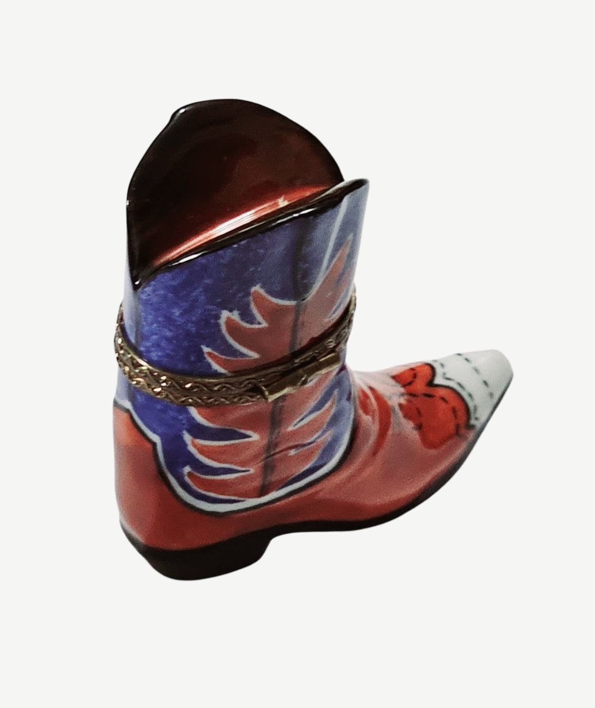 Cowboy Boots Red and Blue Collectible, view 3