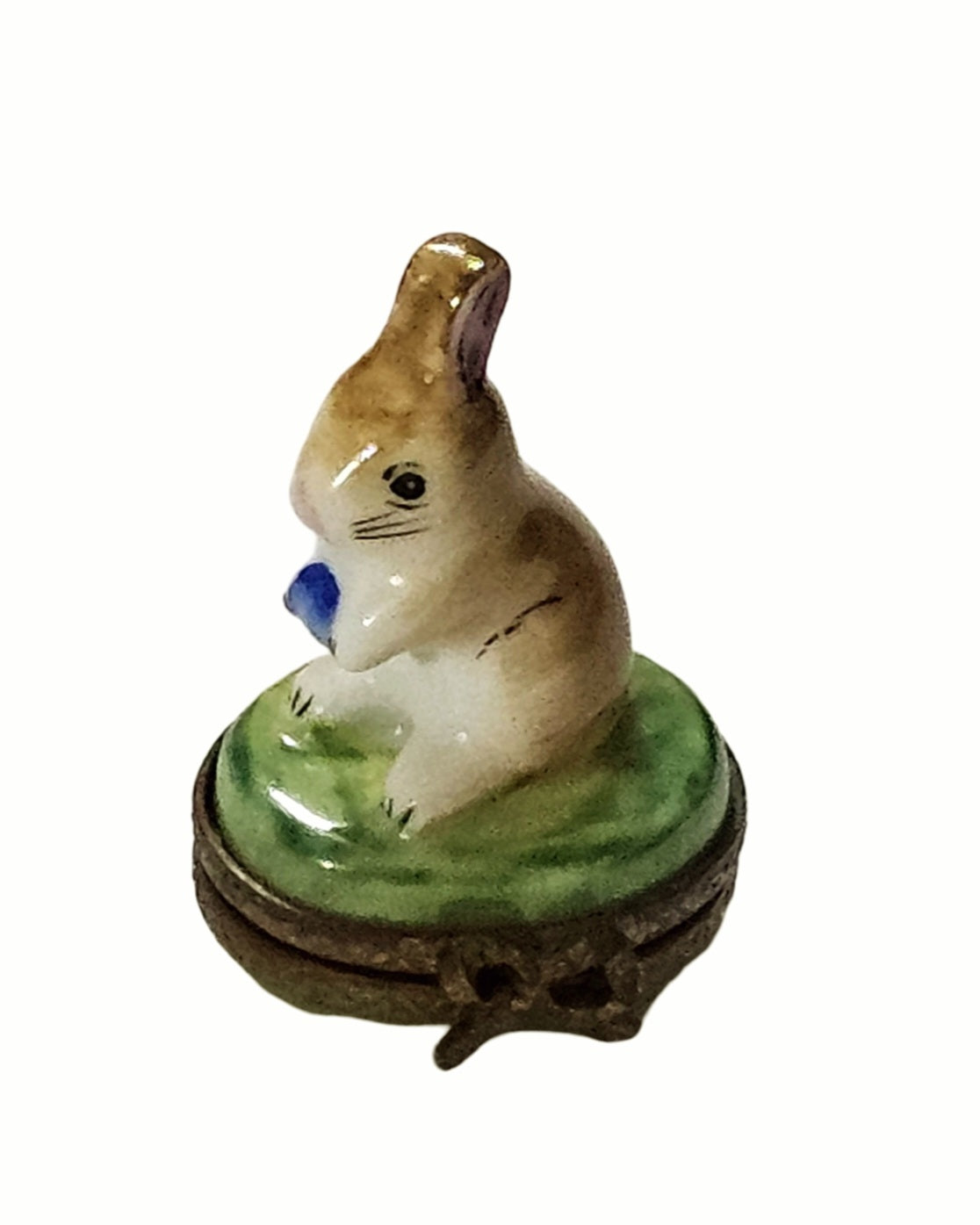 Mini Rabbit Limoges Box for Collectors, view 3