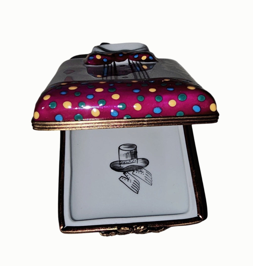 Tuxedo Shirt Limoges Box Delight, view 4