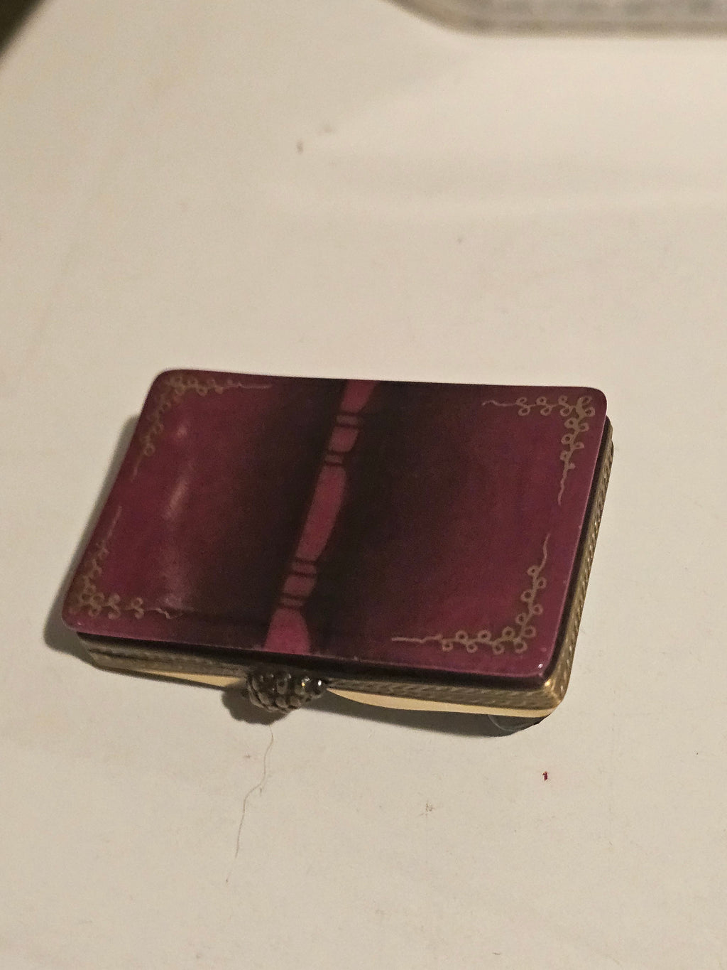 Wine List Book Limoges Box, view 5
