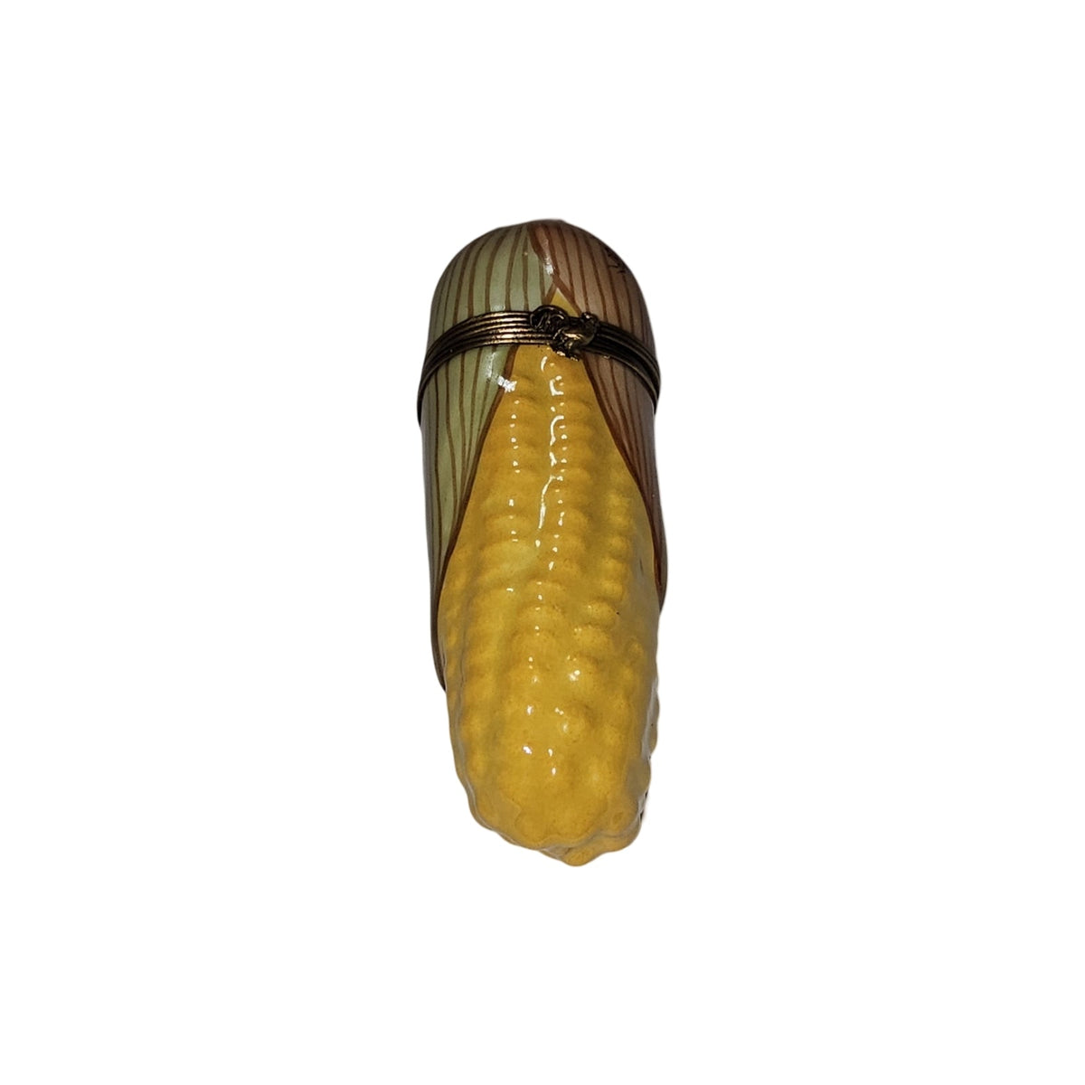 Large Corn w Ladybug Limoges Box, view 5
