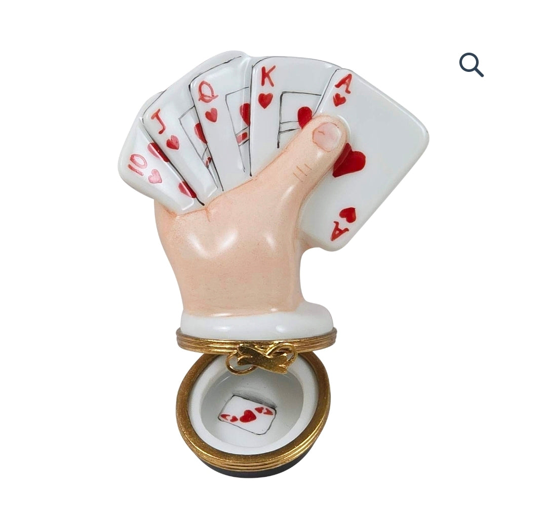 Cards in Hand Royal Straight Flush, view 2