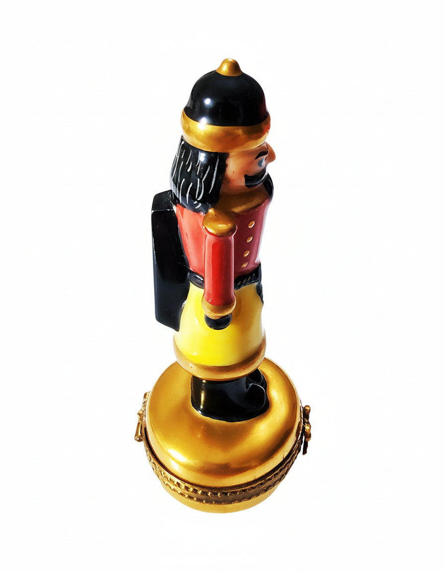Yellow Nutcracker on Gold, view 4