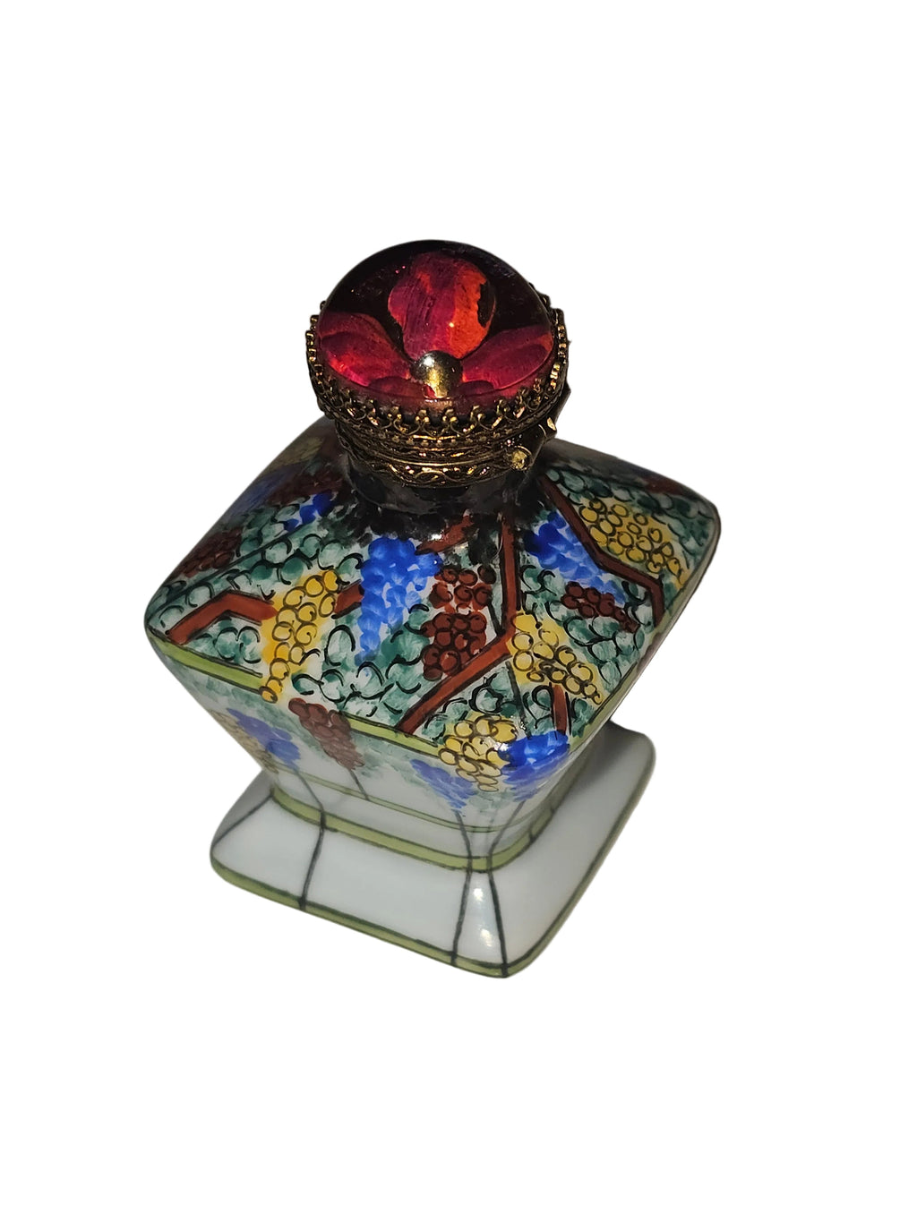 Colorful Flowers on Tent Bottle, view 3