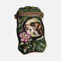 LIghter w Dog, a hand-painted Limoges porcelain gift