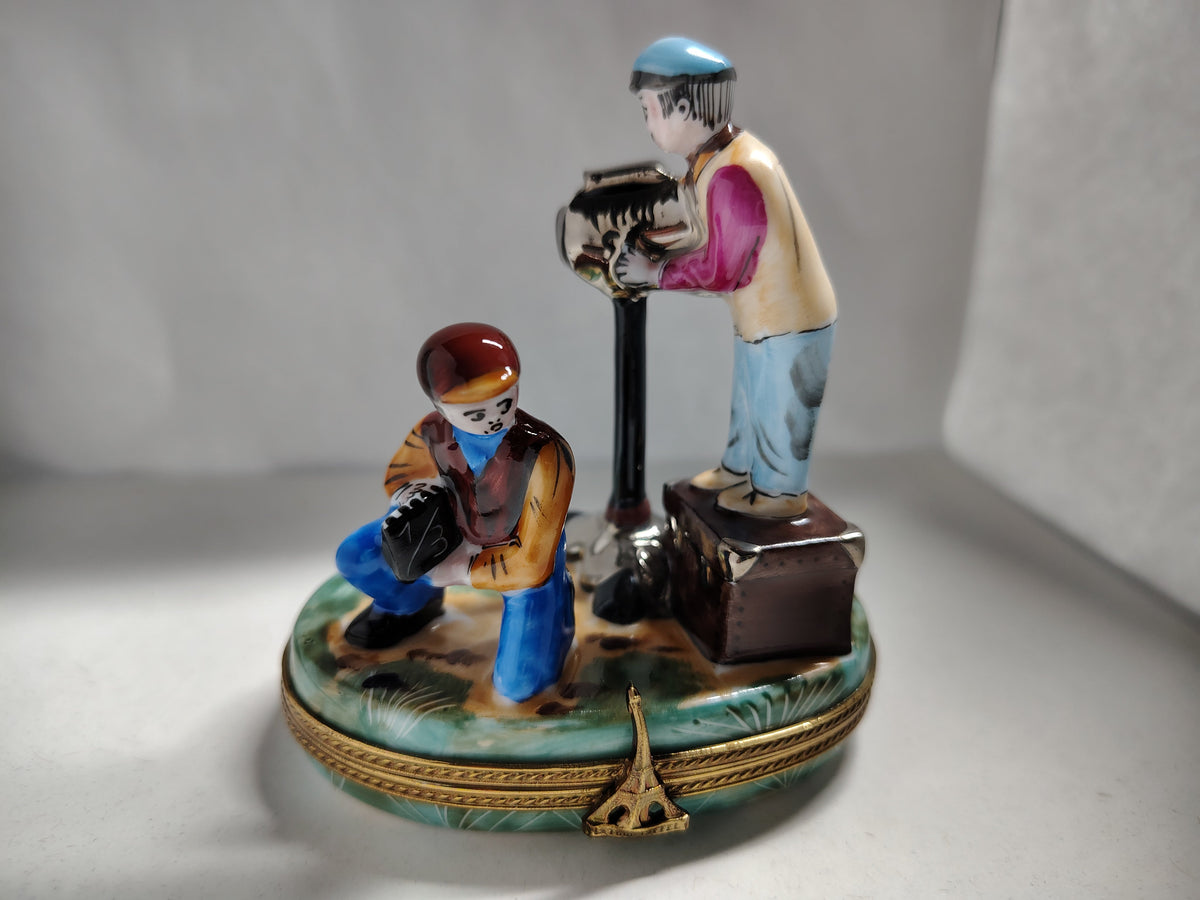 Director of Movie Film Camera Limoges Box Figurine, view 20