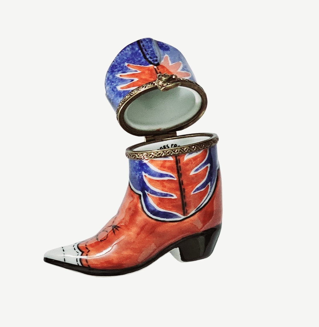 Cowboy Boots Red and Blue Collectible, view 2
