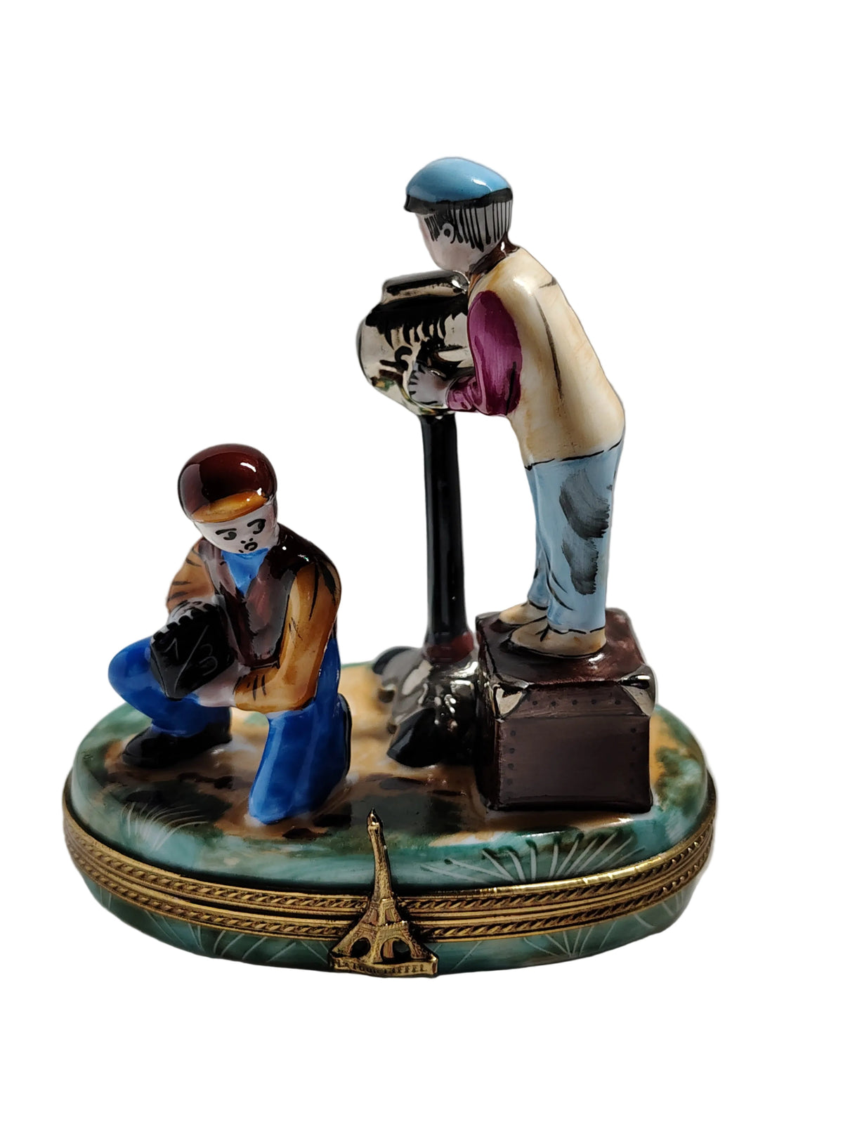 The Director of Movie Film Camera, a Limoges keepsake with true French charm