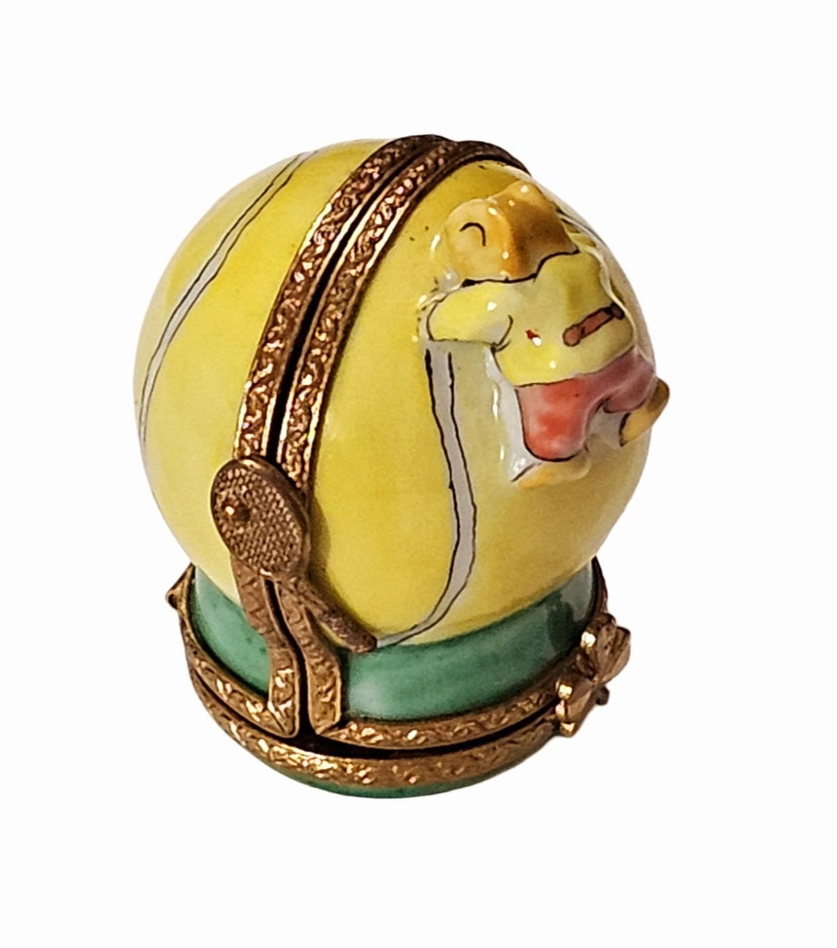Double Hinged Mice Playing Tennis Limoges Box Gift, view 5