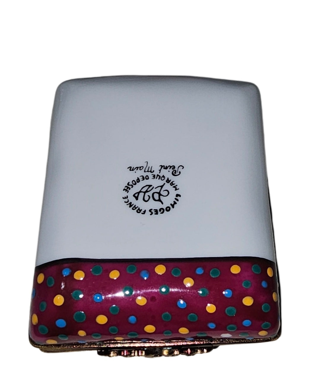 Tuxedo Shirt Limoges Box Delight, view 3