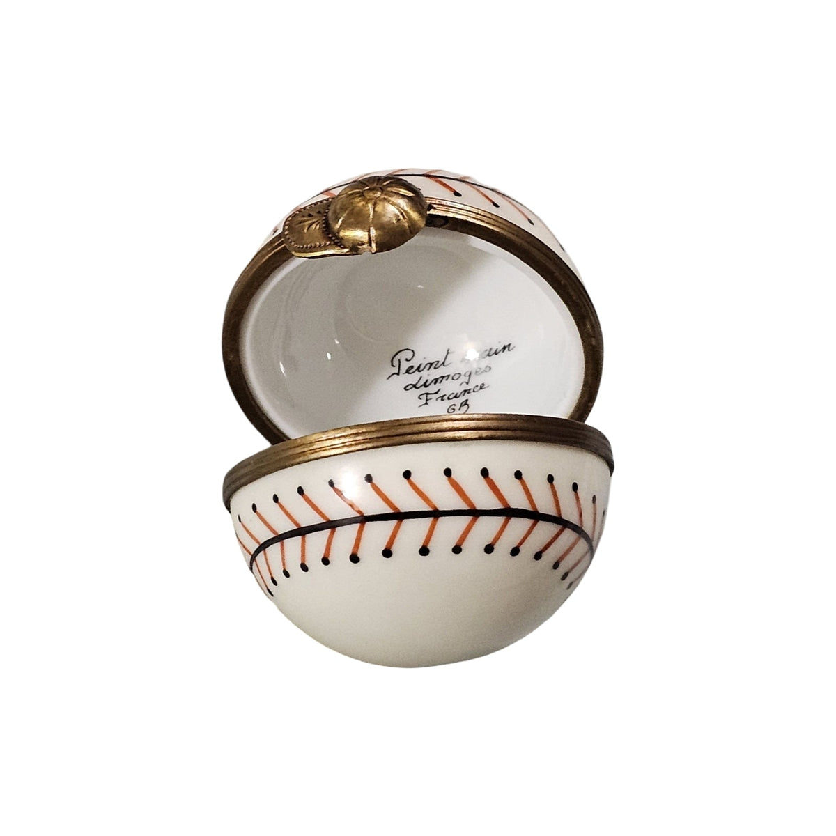 Classic Limoges Baseball Box for Sports Enthusiasts, view 2