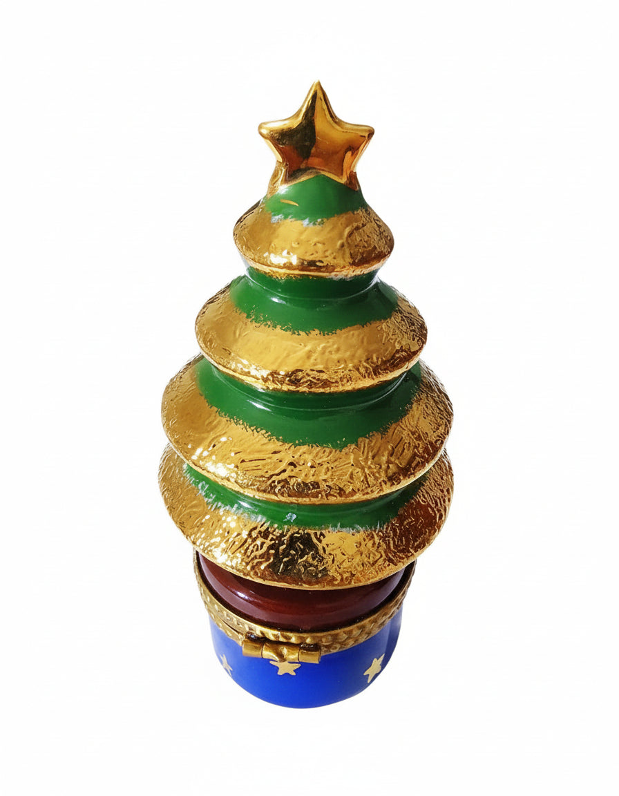 Gold Garland Christmas Tree, view 4