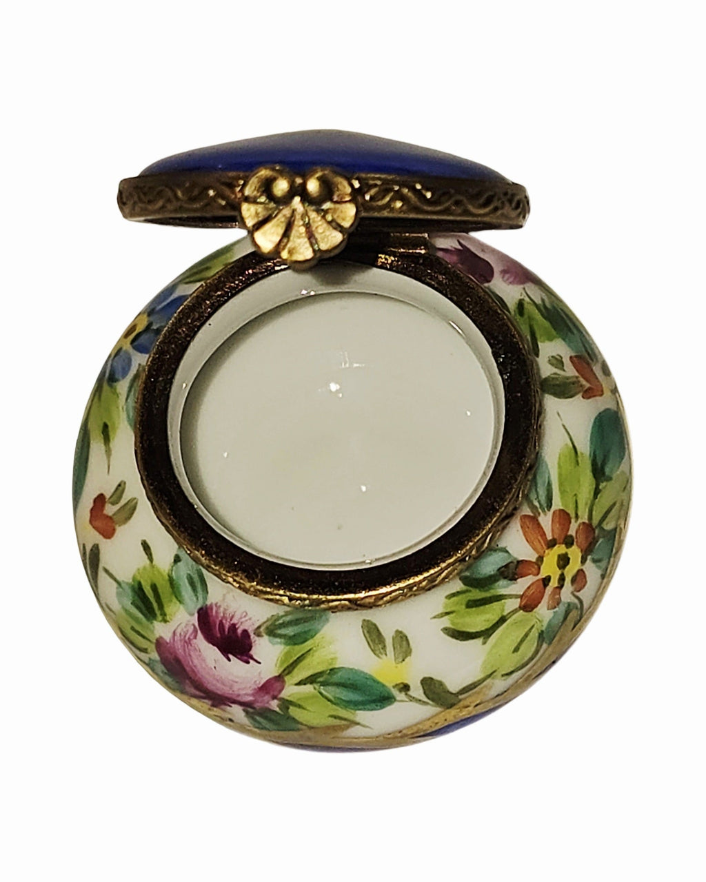 Blue Floral Belly Round, view 2