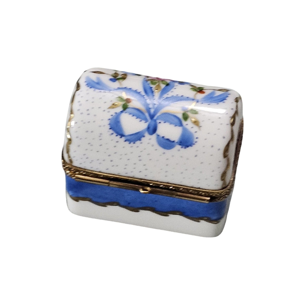 Flowers Trunk Decor Main: Floral Blue Box, view 3