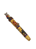 Well Detailed Yellow Cat Fountain Pen Limoges Box, a hand-painted Limoges porcelain gift