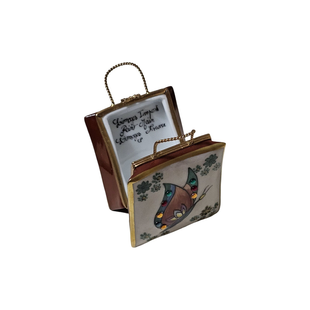 Butterfly Shopping Bag Limoges Box, view 5