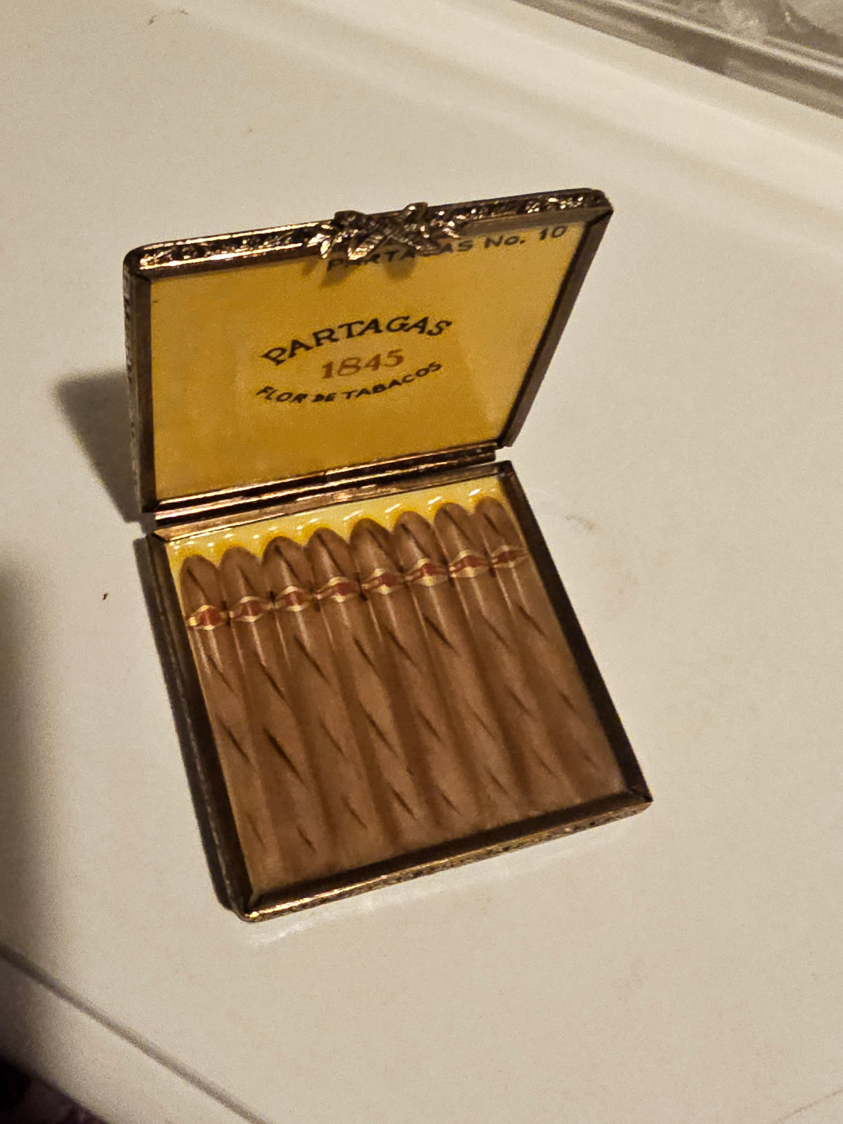 Partagas Cigars in Box, view 4