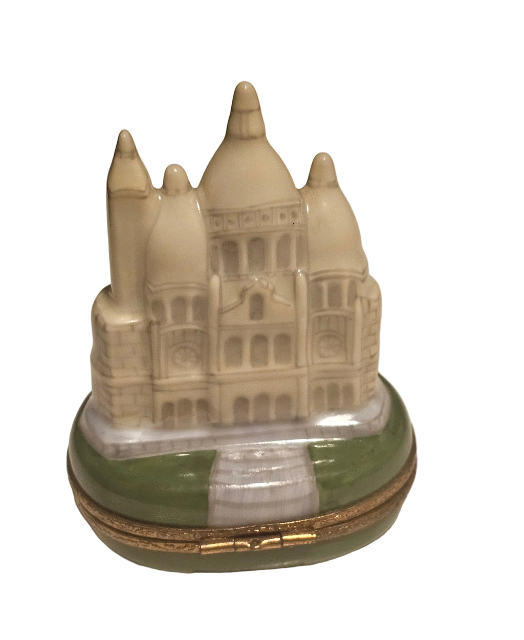 Sacre Coeur France French Basilica Limoges Box Figurine, view 3