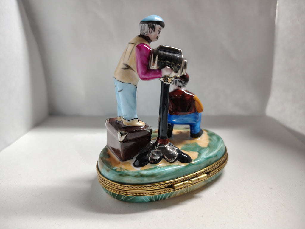 Director of Movie Film Camera Limoges Box Figurine, view 17