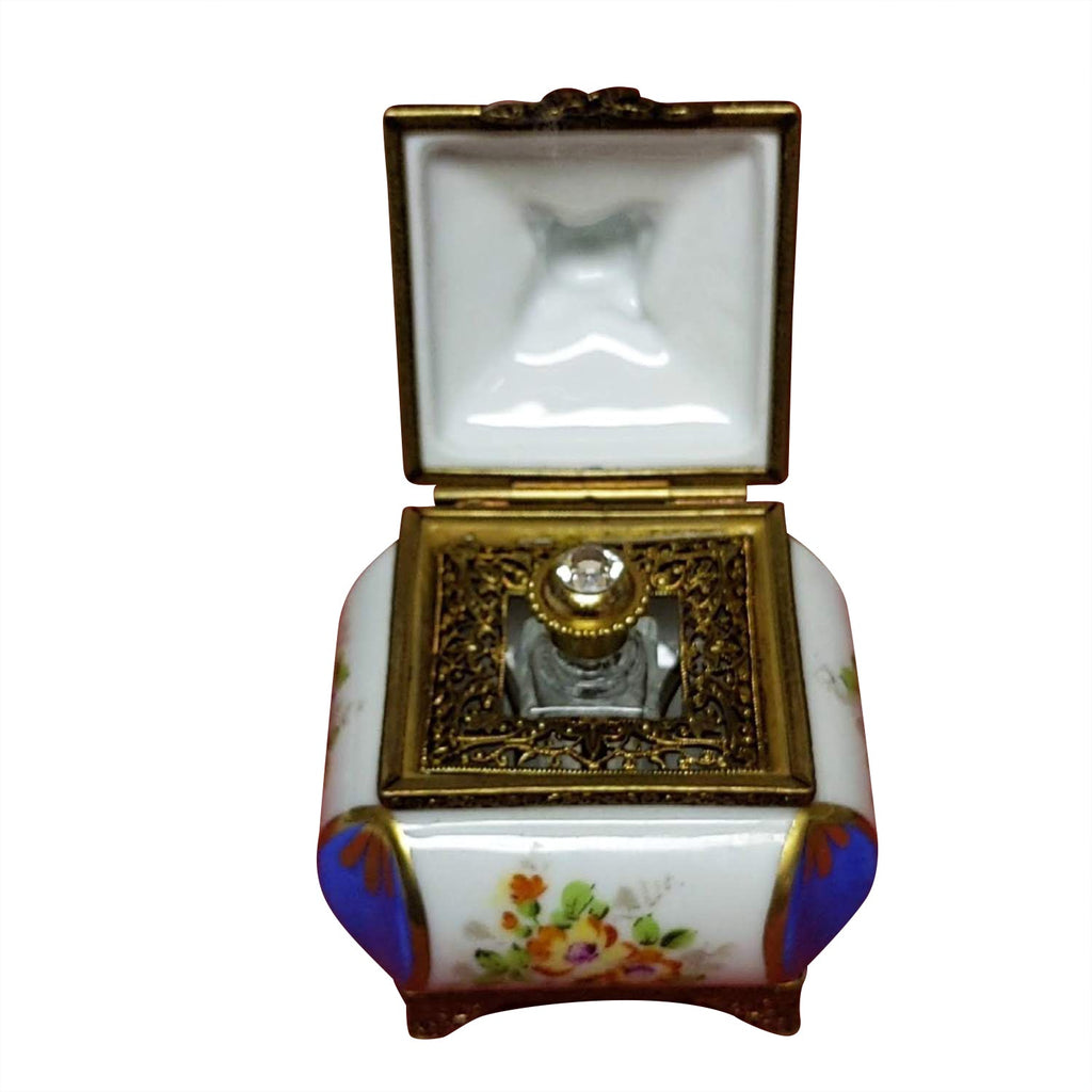 Blue and White Perfume Bottles, view 2