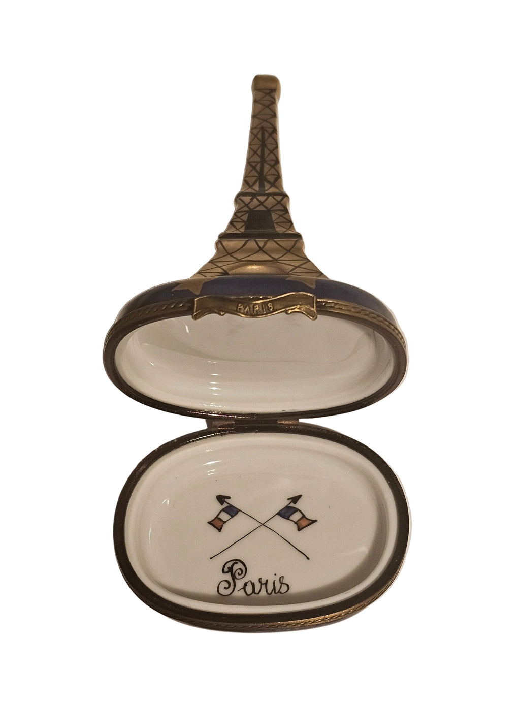 Eiffel Tower Sun Moon Rochard Limoges Box, view 2