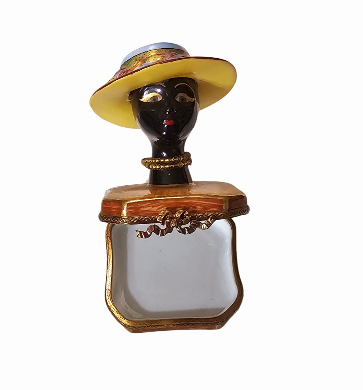 Hat on Mannequin Head Limoges Box Gift, view 4