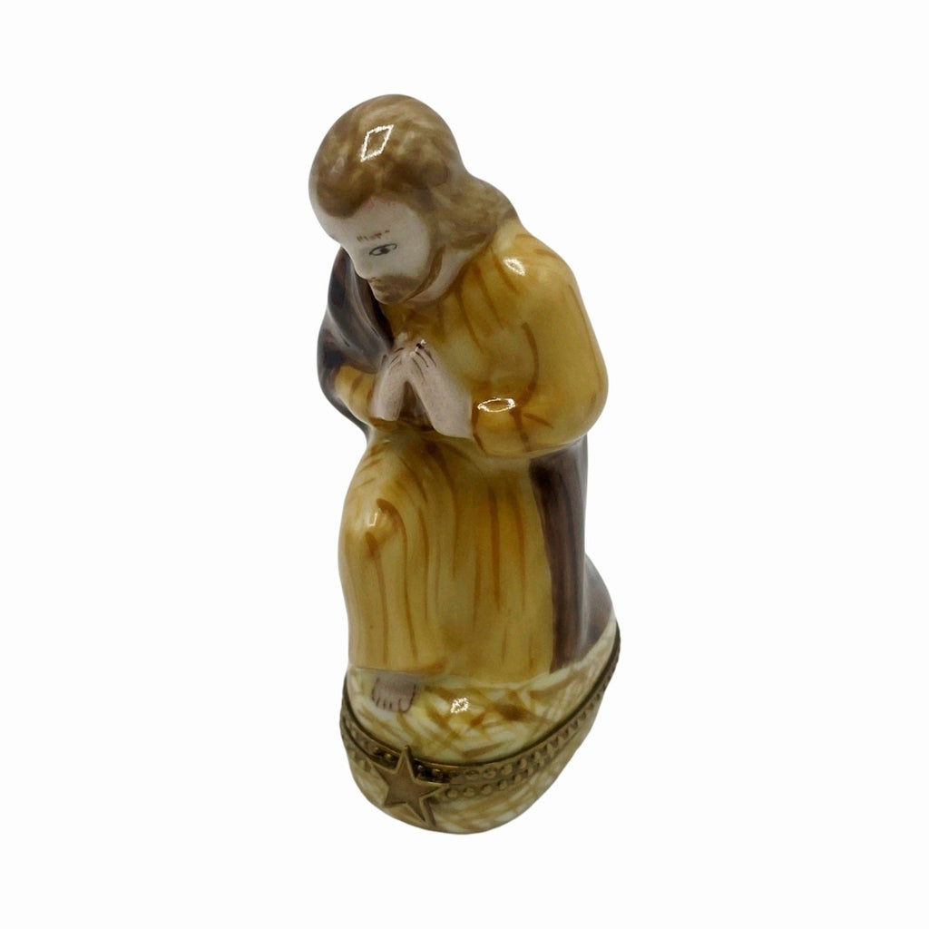 Nativity Set Jesus Mary Joseph 3 Limoges Boxes, view 11