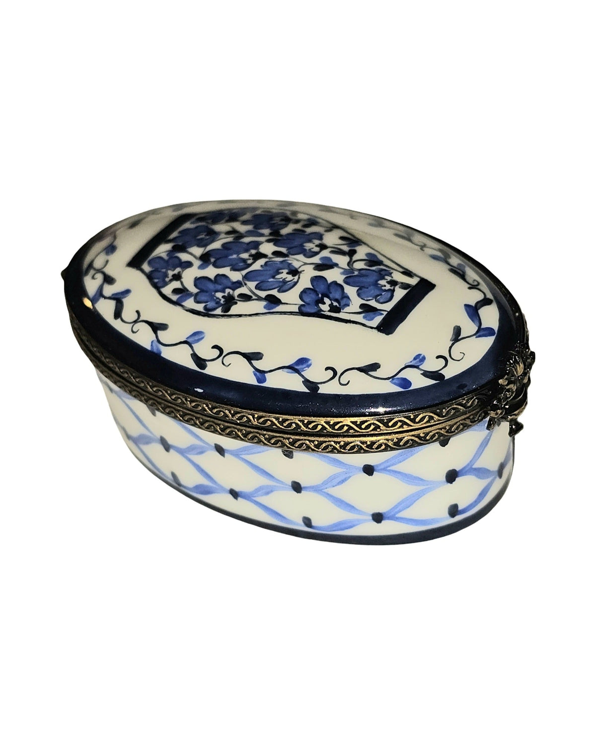 Blue Vase on White, view 6