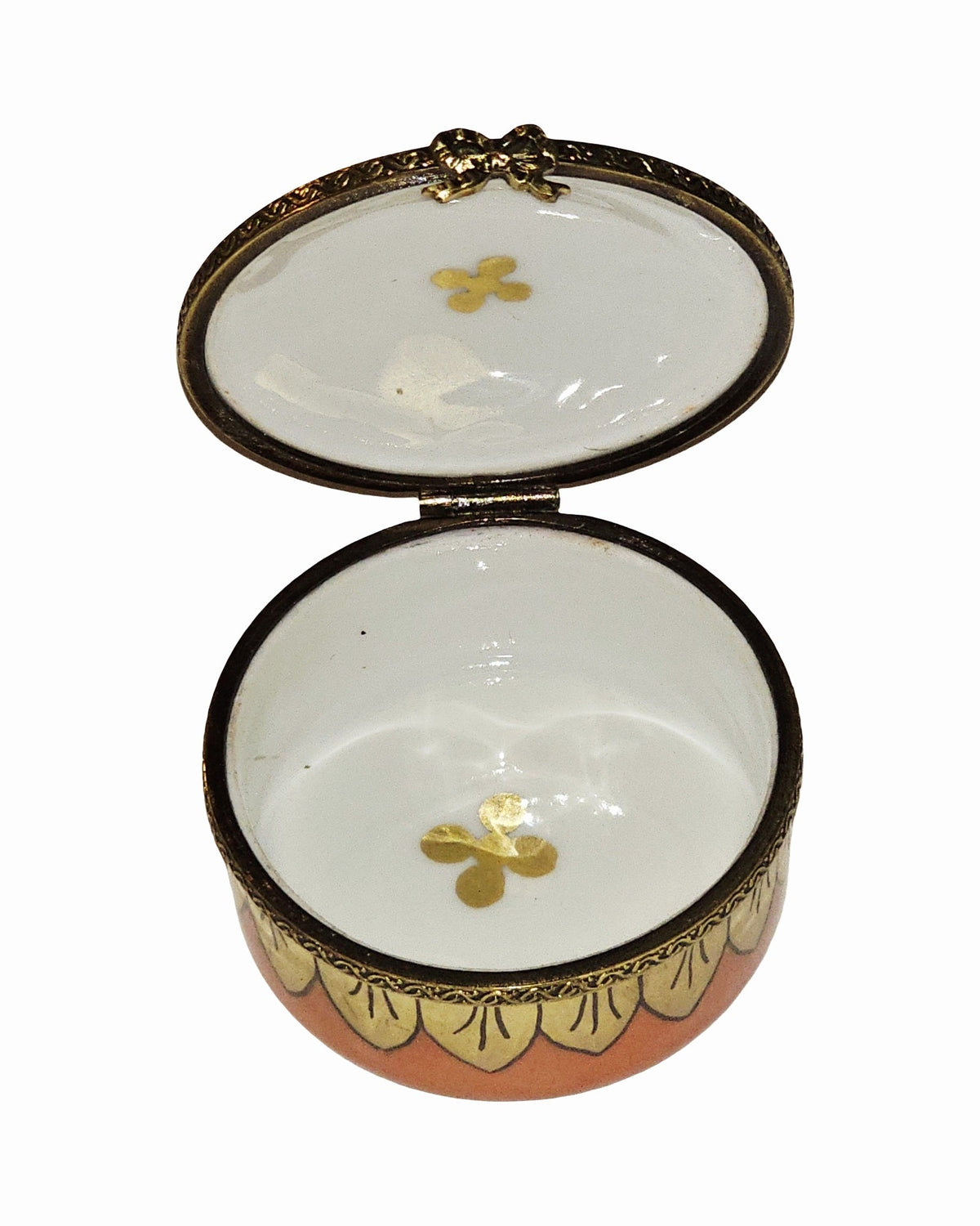 Orange Gold Round, view 2
