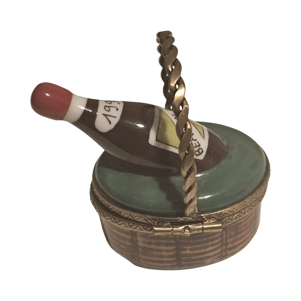 Wine in Basket, view 2