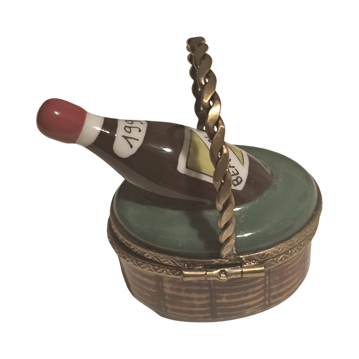 Wine in Basket, view 2