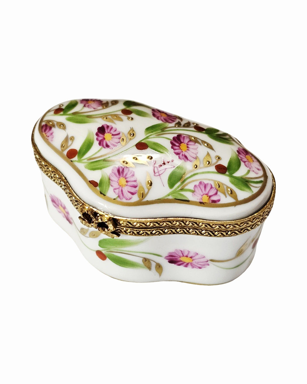 Madame Pompadour Shaped Pink Flowers Decor Main Box, view 6