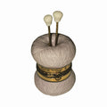 Pink Yarn Needles, a hand-painted Limoges porcelain gift