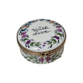 With Love Rochard Studio Collection Limoges for Heartfelt Gifting, a hand-painted Limoges porcelain gift