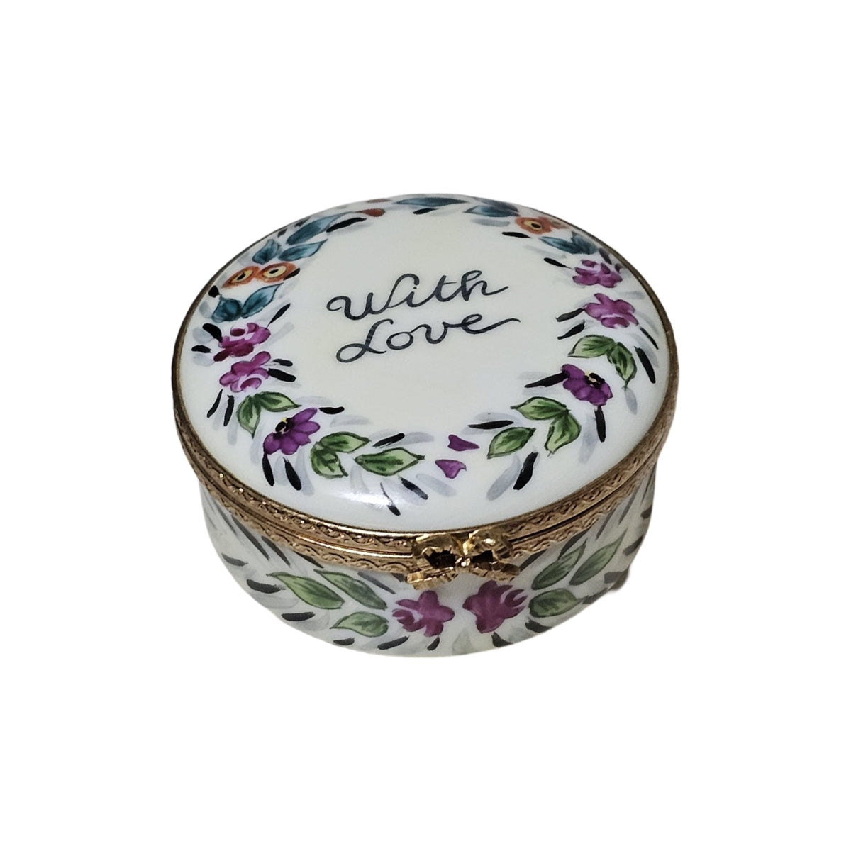 With Love Rochard Studio Collection Limoges for Heartfelt Gifting, a hand-painted Limoges porcelain gift